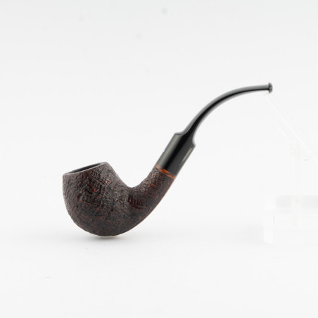 PIPA SASIENI FOUR DOT RUFF ROOT DARK SANDBLAST FULL BENT APPLE