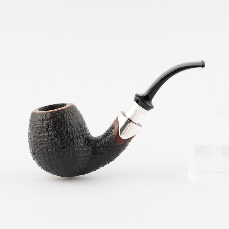 PIPA RODATA STANWELL PIPA DELL’ANNO 2000 MILLENNIUM PIPE BENT APPLE - SPIGOT ARGENTO