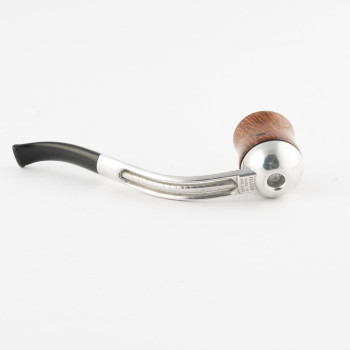 PIPA RODATA FALCON AN6 FULL BENT BILLIARD - CANNELLO E BASE METALLO