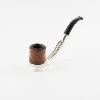 PIPA RODATA FALCON AN6 FULL BENT BILLIARD - CANNELLO E BASE METALLO
