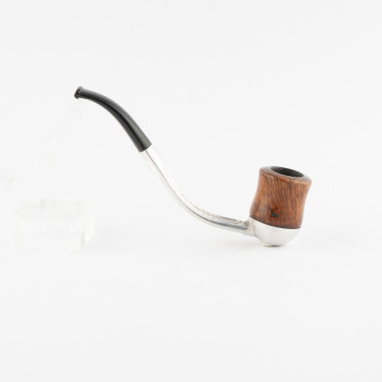PIPA RODATA FALCON AN6 FULL BENT BILLIARD - CANNELLO E BASE METALLO