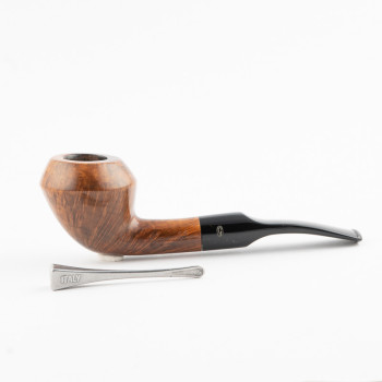 PIPA RODATA GASPARINI FATTA A MANO BRIAR 1920 A QUARTER BENT RHODESIAN
