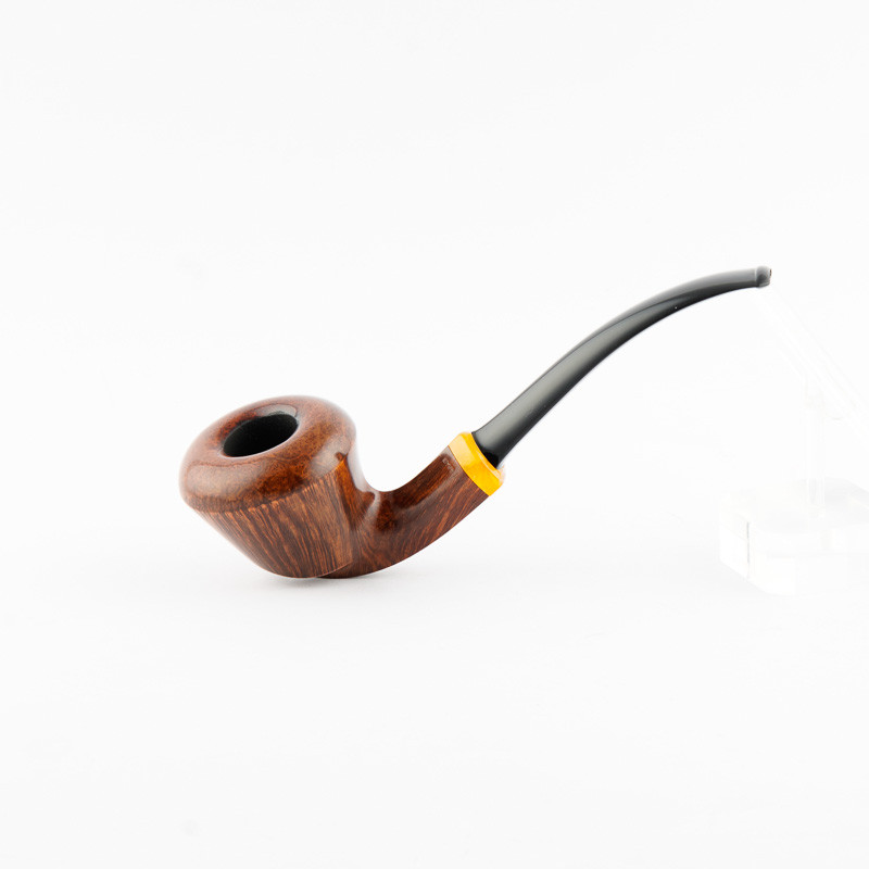 PIPA RODATA W.Ø. LARSEN STRAIGHT GRAIN SENZA NUMERAZIONE ANNI ’60 FREEHAND - INSERTO COLOR AMBRA