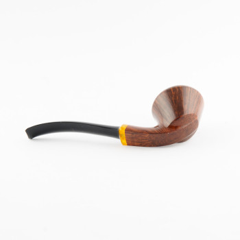 PIPA RODATA W.Ø. LARSEN STRAIGHT GRAIN SENZA NUMERAZIONE ANNI ’60 FREEHAND - INSERTO COLOR AMBRA