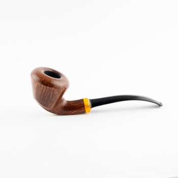 PIPA RODATA W.Ø. LARSEN STRAIGHT GRAIN SENZA NUMERAZIONE ANNI ’60 FREEHAND - INSERTO COLOR AMBRA