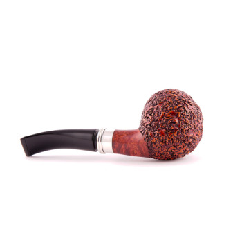 PIPA L'ANATRA RUSTICATA BENT APPLE - VERA ARGENTO