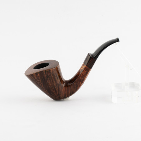 PIPA RODATA W.Ø. LARSEN STRAIGHT GRAIN 2  PARZIALMENTE CUMBERLAND BENT DUBLIN