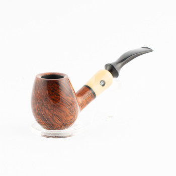 PIPA RODATA BUTZ CHOQUIN MAÎTRE PIPIER DE LUXE FAIT MAIN BENT APPLE - INSERTO CORNO