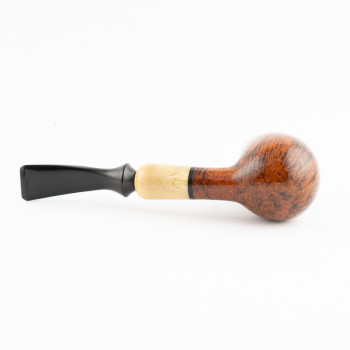 PIPA RODATA BUTZ CHOQUIN MAÎTRE PIPIER DE LUXE FAIT MAIN BENT APPLE - INSERTO CORNO