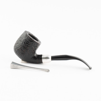 PIPA RODATA SAVINELLI PUNTO ORO SABBIATA 622 FULL BENT POT - VERA ARMY ARGENTO