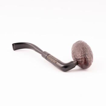 PIPA RODATA ROPP FULL BENT EGG - CANNELLO RIVESTITO PARZ. CUOIO