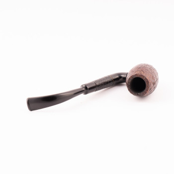 PIPA RODATA ROPP FULL BENT EGG - CANNELLO RIVESTITO PARZ. CUOIO