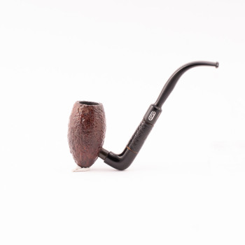 PIPA RODATA ROPP FULL BENT EGG - CANNELLO RIVESTITO PARZ. CUOIO