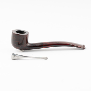 PIPA DUNHILL CHESTNUT GRUPPO 3 3406 HALF BENT POT - BOCCHINO CUMBERLAND