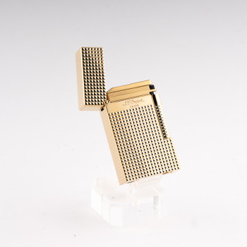ACCENDINO DUPONT LINEA 2 LE GRAND CLING PUNTA DI DIAMANTE ORO